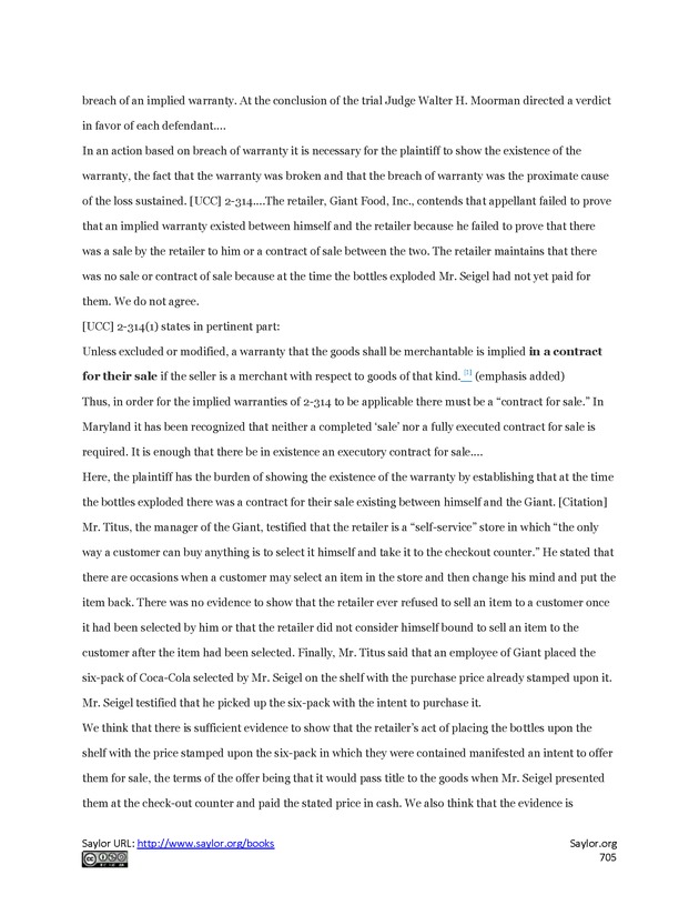 Business Law and the Legal Environment - Page 705